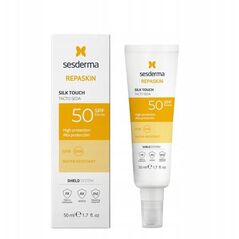 Sesderma Repaskin Facial Spf50 Silk Touch veido kremas nuo saulės 50ml