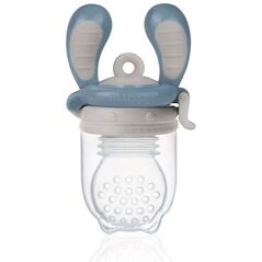 Νέο! Ειδική προσφορά! Kidsme Food Feeder συσκευή ταΐσματος μωρού για στερεές τροφές (μεγάλο) Azure από 6 μηνών 160337AZ