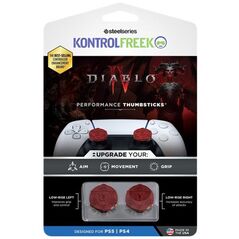 KontrolFreek Diablo IV PS4 PS5 2 τεμ. κόκκινο - Κάλυμμα για κουμπί