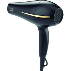 GA.MA Bora Gold Ion 2200 W μαύρο - Πιστολάκι μαλλιών