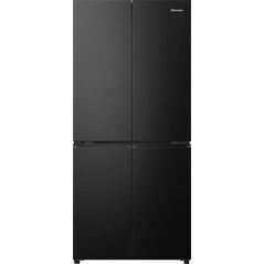 Hisense Cross Door No Frost 483 L ύψος 179 cm μαύρο - SBS Ψυγείο