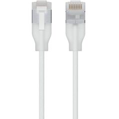 Ubiquiti UACC-Cable-Patch-EL-C6A-12M-W καλώδιο δικτύου Ημιδιαφανές, Λευκό Cat6a