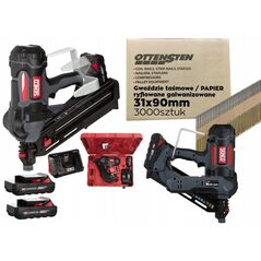 Cordless nailer 34deg, F-35XP-GE/HE, SENCO, 18V, 4 Ah