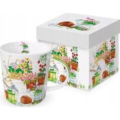 Lubiana Kubek porcelanowy Ogród 350ml