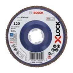 Bosch Bosch X-LOCK serrated lock washer X571 Best for Metal, 115mm, grinding disc (O 115mm, K 120, straight version)