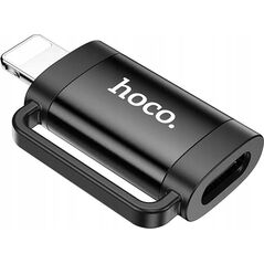 Adapter USB Hoco HOCO adapter OTG Lightning (męski) do Typ C (żeński) 2A UA31B czarny