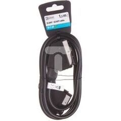 Kabel Emos Scart - Scart 1.5m czarny (SL2001)