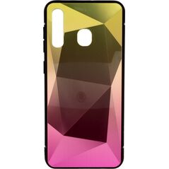 Θήκη Σιλικόνης Mocco Stone Ombre Back Case με διαβαθμισμένο χρώμα για Apple iPhone 7 / 8 Κίτρινο - Ροζ