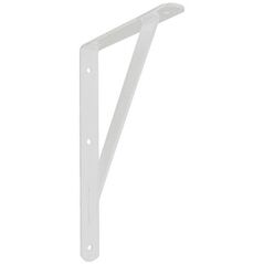 SHELF BRACKET WITH SUPPORT 400X250 WHITE