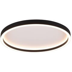 Φωτιστικό οροφής LED REALITY Rotonda, 20W, 3000 K, 2000 lm, μαύρο, o35 x 5 cm