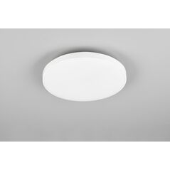 Φωτιστικό οροφής LED REALITY SPICA, IP44, 18 W, 4000 K, 2000 lm, λευκό, O27x6 cm