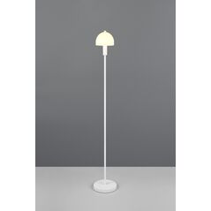 Φωτιστικό δαπέδου REALITY GLENN, 1 x E14, max 10 W, λευκό sp, O18 x 120 cm