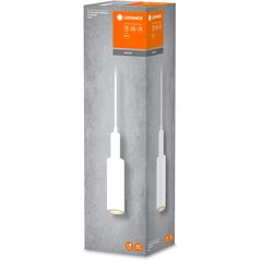 Φωτιστικό οροφής LEDVANCE TRACKLIGHT PENDANT CYLINDER, 1xGU10, λευκό, o5.5x150