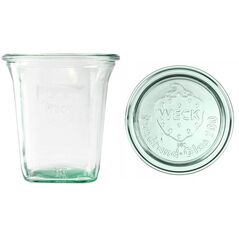 Βάζο Quadro 545 ml με καπάκι - σετ 6 τεμ
