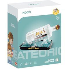 KOCO klocki Titanic w butelce 918el 03001 41711