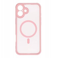 Θήκη FULL MATTE MAG COVER συμβατή με MagSafe για IPHONE 14 Pro ανοιχτό ροζ