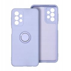 Futerał SILICONE RING do SAMSUNG S25 Edge fioletowy