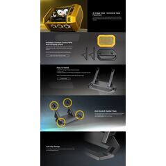 Thermaltake Chassis Stand Kit for The Tower 600 Bumblebee