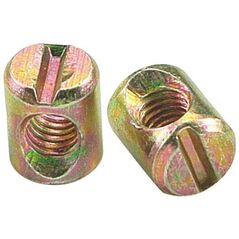 FURNITURE NUT (FF-1530 6X13 MM ZINC)