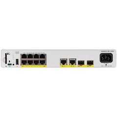 Cisco Catalyst 9200CX - Network Essentials - Switch - συμπαγές - L3 - διαχειριζόμενο - 8 x 10/100/1000 (PoE+) + 2 x 1000Base-T + 2 x 10 Gigabit SFP+ (Uplink) - τοποθετήσιμο σε Rack - PoE+ (240 W) - ανακατασκευασμένο