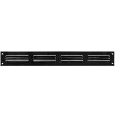 Μεταλλική σχάρα εξαερισμού MR4010A, 400 x 100 mm, χρώμα ανθρακί.