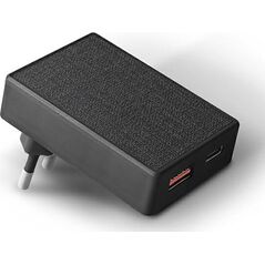 Ładowarka Uniq Votre Slim Duo 1x USB-A 1x USB-C 3 A (UNIQ359BLK)