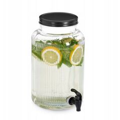 Γυάλινο βάζο με βρυσάκι KITCHEN ESSENTIALS, 3900 ml