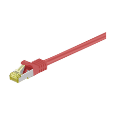 MicroConnect Patchcord CAT 7, S/FTP, czerwony, 20m (SFTP720R)