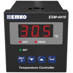 Ρυθμιστής θερμοκρασίας Emko ESM-4410.2.10.0.1/00.00/2.0.0.0 2 σημείων ελέγχου K 0 έως 999 °C Ρελέ 7 A (Μ x Π x Υ) 95 x 48 x 48 mm