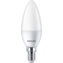 Philips LED classic Lampe 40W E14 Kerze Warmw 470lm matt 6er P