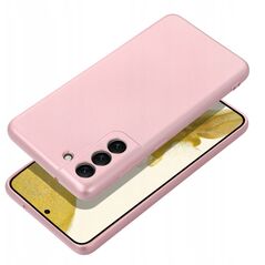 Θήκη METALLIC για SAMSUNG S25 Plus ροζ