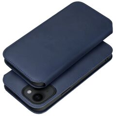 Θήκη DUAL POCKET Book για SAMSUNG S25 Plus μπλε