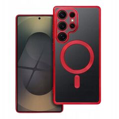 Θήκη ELECTRO MAG COVER συμβατή με MagSafe για SAMSUNG S25 Ultra κόκκινο