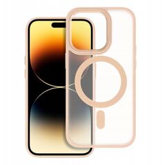 Θήκη MATTE MAG COVER συμβατή με MagSafe για SAMSUNG S25 ροζ