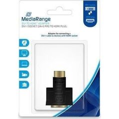 Adapter AV MediaRange HDMI - DVI-D czarny (MRCS171)