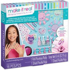 Σετ στυλ νυχιών DIY MAKE IT REAL