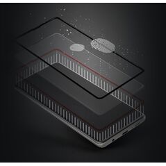 Xiaomi Redmi A5 - Προστατευτικό γυαλί για ελαφρώς καμπύλες οθόνες DIAMOND GLASS LITE edge FULL GLUE