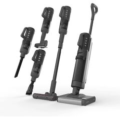Aeno Cordless Transformer Vacuum Cleaner  Wet and Dry cleaning  200W  4000mAh| 14kPa| 21 6V  2 rollers  autocleaning and drying