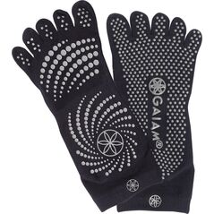 Gaiam GAIAM SKARPETKI ANTYPOŚLIZGOWE CZARNE S/M 52223