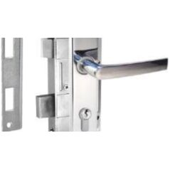 Κλειδαριά με πλάκα πλαισίου ZV-45, 406Z-35802/C, 72 mm, γαλβανισμένες λαβές