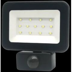 LED προβολέας TOPE TAMASENS, IP65, 10 W, 4000 K, 1200 lm, με αισθητήρα κίνησης, μαύρο.
