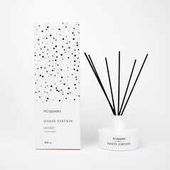 Αρωματικό χώρου με στικ ACAPPELLA WHITE EDITION SECRET, 100 ml