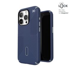 Etui Speck Presidio2 Grip ClickLock & MagSafe Apple iPhone 15 Pro (Coastal Blue/Dust Grey)
