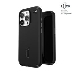 Etui Speck Presidio2 Pro ClickLock & MagSafe Apple iPhone 15 Pro (Black/Slate Grey/White)