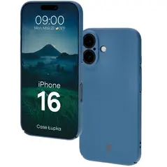 Etui Bizon Case Łupka do Apple iPhone 16 niebieskie