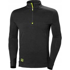 Helly Hansen Koszulka termo Helly Hansen Lifa Half Zip Black