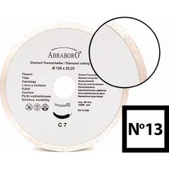 Abraboro Tarcza diamentowa do płytek 125 x 22/5,5 N13 (AB12500013)