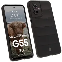 Pancerne etui Bizon Case Tur do Motorola Moto G55 5G czarne