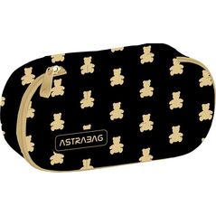 Piórnik Astra Piórnik jednokomorowy Astrabag Golden Teddy AC6