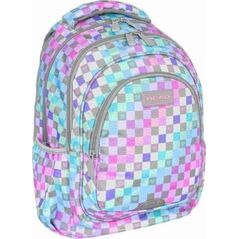 Astra Plecak dwukomorowy Head Checkered Hearts AB330